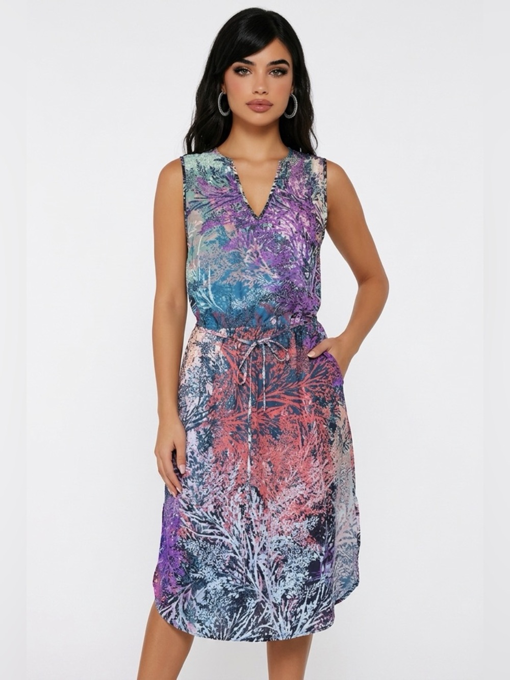 New LA Made dress. Floral pattern. Size‎ XS